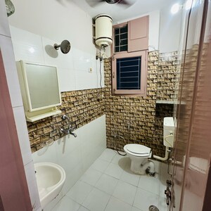 Bathroom in 3 BHK Apartment at Vaishali Nagar – for Rent