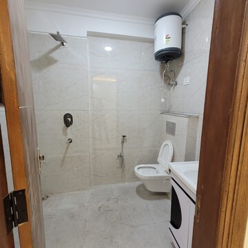 Bathroom in 2 BHK Builder Floor at Chattarpur – for Rent