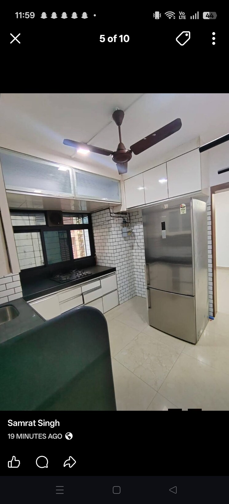Kitchen, white-house-andheri-west 1 Bedroom 550 Sq.Ft. Apartment In Andheri West Mumbai 9691086