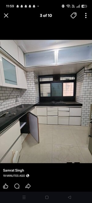 Kitchen in 1 BHK Apartment at White House Andheri West, Andheri West – for Rent