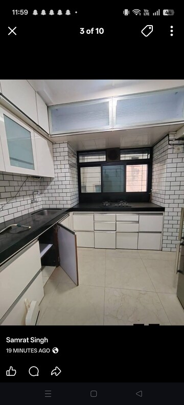 Kitchen in 1 BHK Apartment at White House Andheri West, Andheri West – for Rent