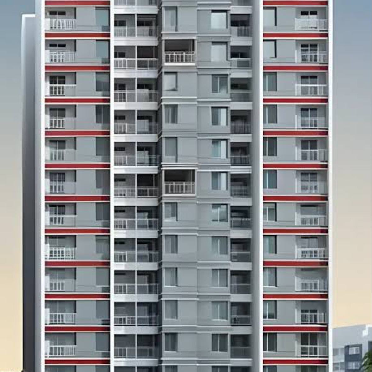 1.5 BHK Apartment For Sale in MU Castle