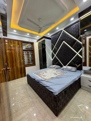 Bedroom in 3 BHK Builder Floor at Dwarka Mor – for Sale