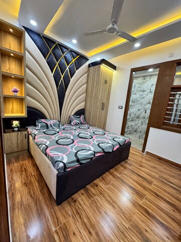 Bedroom in 3 BHK Builder Floor at Dwarka Mor – for Sale