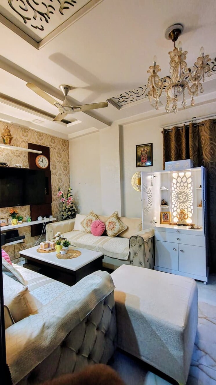 Living Room, niharika-building 3 Bedroom 220 Sq.Mt. Independent House In Niti Khand I Ghaziabad 9691132