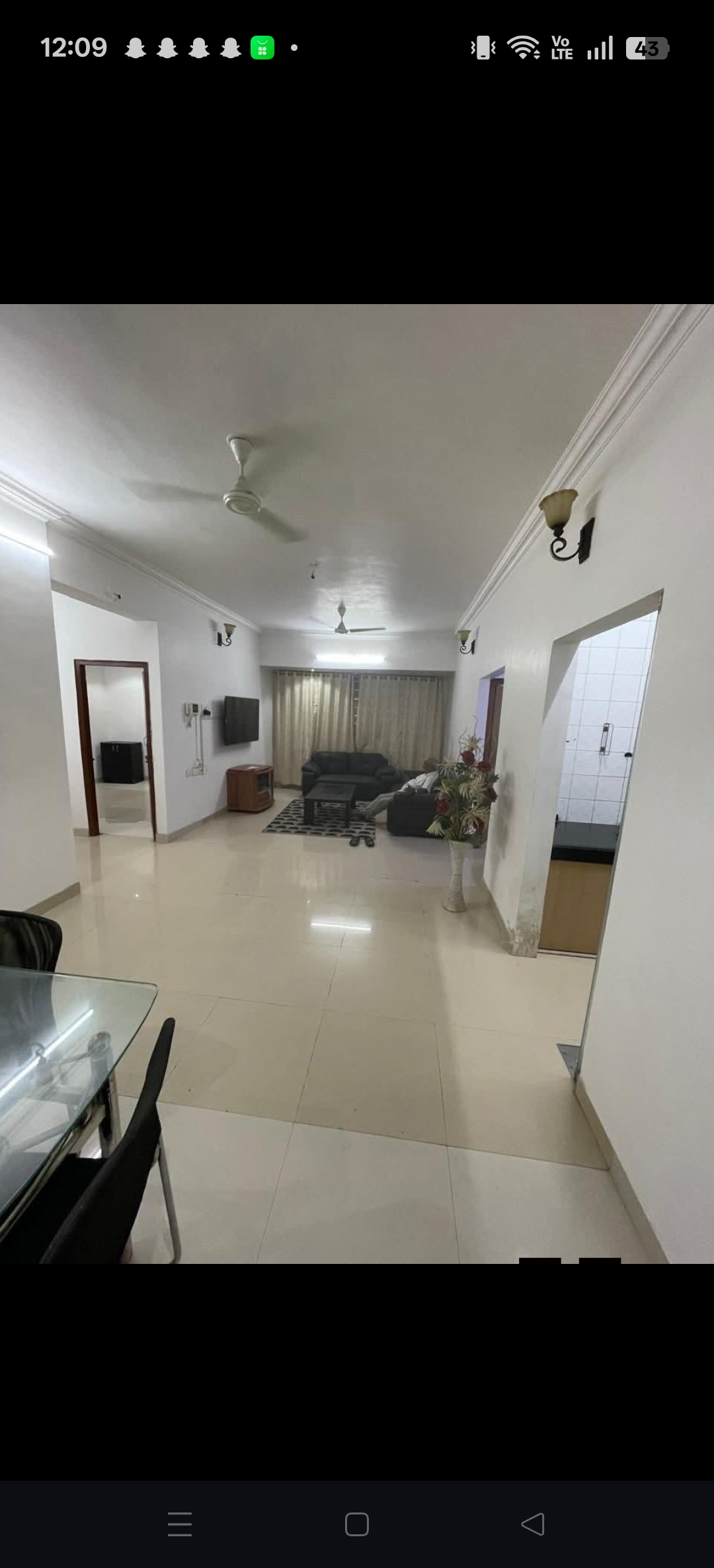 2 BHK + Servant Room Apartment For Rent in Ganesh CHS Andheri West