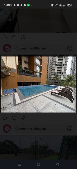 Swimming Pool in 2 BHK Apartment at Ganesh CHS Andheri West, Andheri West – for Rent