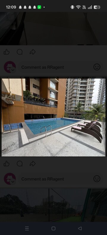 Swimming Pool in 2 BHK Apartment at Ganesh CHS Andheri West, Andheri West – for Rent