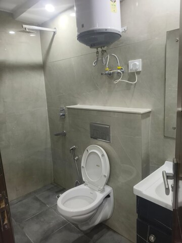 Bathroom in 2 BHK Builder Floor at Saket – for Rent
