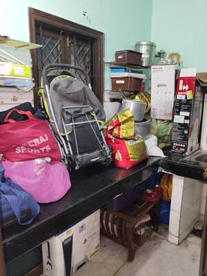 Kitchen in 1 BHK Apartment at Khirki Extension – for Rent