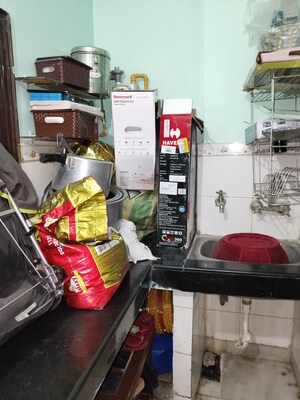 Kitchen in 1 BHK Apartment at Khirki Extension – for Rent