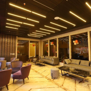 Living Room in 2.5 BHK Apartment at SS The Leaf, Sector 85 – for Sale