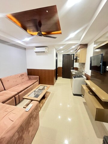 Kitchen in 3 BHK Builder Floor at Sushant Lok 2, Sector 57 – for Sale