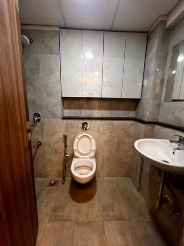 Bathroom in 2 BHK Apartment at Sheth Irene, Malad West – for Rent