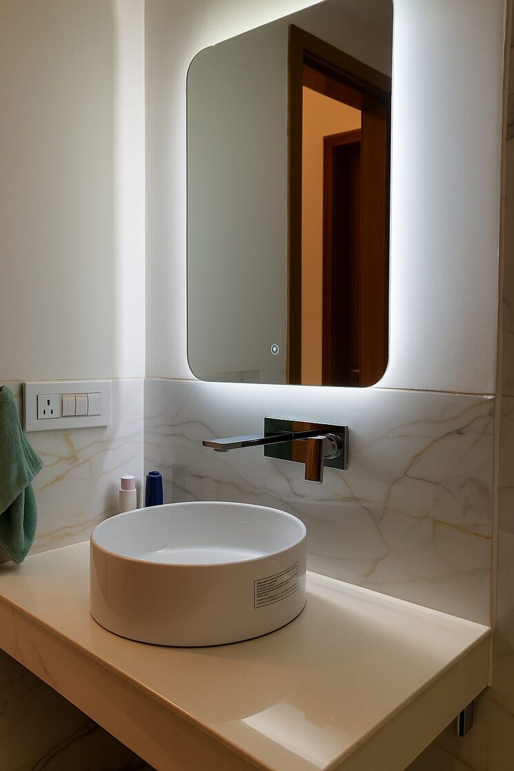 Bathroom, parsvnath-green-ville 4 Bedroom 1980 Sq.Ft. Apartment In Sector 48 Gurgaon 9691383