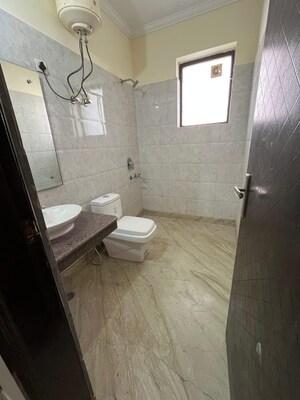 Bathroom in 3 BHK Builder Floor at Sushant Lok 2, Sector 57 – for Rent