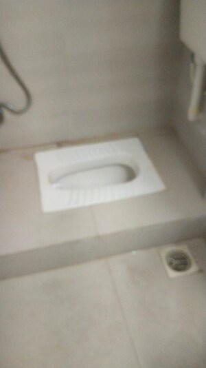 Bathroom in 1 BHK Apartment at Kshitij CHS, Goregaon East – for Rent