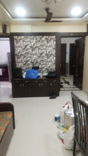 Living Room in 1 BHK Apartment at Kshitij CHS, Goregaon East – for Rent