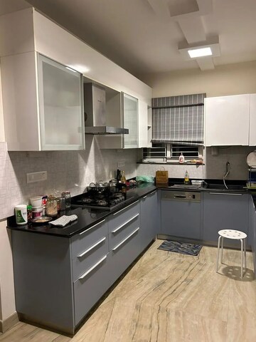 Kitchen in 3 BHK Apartment at Scion Greenmist, Kalyan Nagar – for Rent