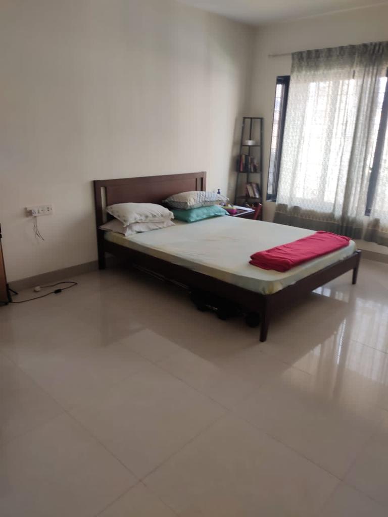 Bedroom in 3 BHK Apartment at Sutrim Apartment, Khar West – for Rent