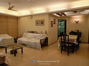 Living Room in 3 BHK Apartment at Rose Queen, Khar West – for Rent