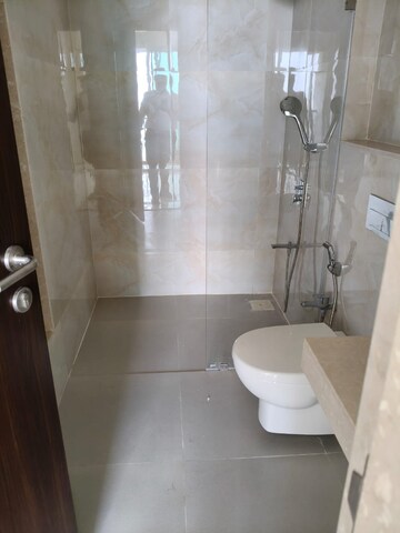 Bathroom in 3 BHK Apartment at L&T Seawoods Residences Phase 2, Seawoods – for Rent