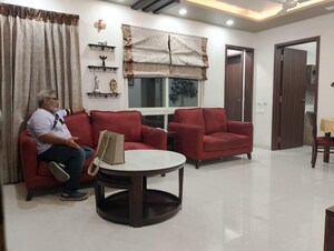 Living Room in 2 BHK Apartment at Paranjape Schemes Yuthika, Baner – for Rent