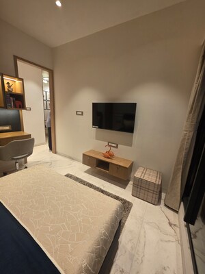 Study Room in 3 BHK Apartment at Fortune Towers, Mazgaon – for Rent