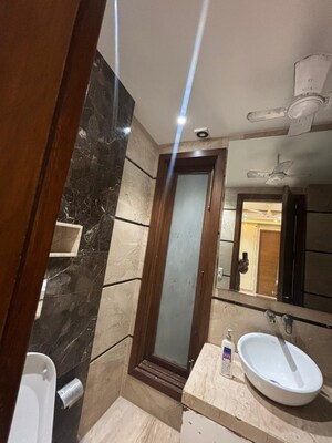 Kitchen in 3 BHK Builder Floor at Greater Kailash I – for Rent