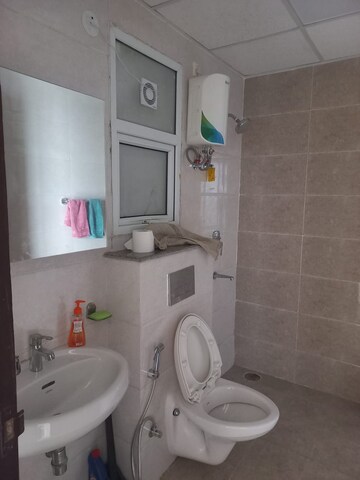 Bathroom in 3 BHK Apartment at Omaxe Royal Residency Faridabad, Sector 79 – for Rent