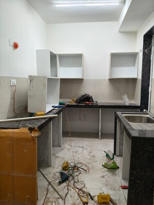 Kitchen in 2.5 BHK Apartment at L&T Seawoods Residences Phase 2, Seawoods – for Rent