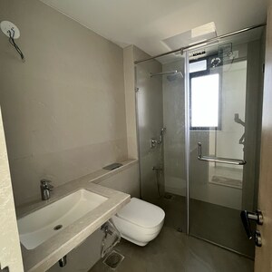 Bathroom in 3 BHK Apartment at Viceroy Savana, Khatau Estate – for Rent