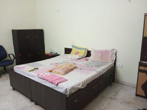 Bedroom in 2 BHK Builder Floor at Ashoka Enclave – for Rent