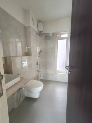 Bathroom in 2 BHK Apartment at L&T Seawoods Residences Phase 2, Seawoods – for Rent