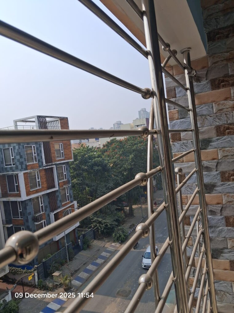 Balcony, new town action area 1 3 Bedroom 1400 Sq.Ft. Apartment In New Town Action Area 1 Kolkata 9691666