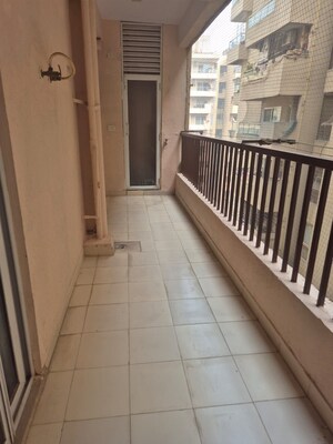 Balcony in 3 BHK Apartment at Gaurs Cascades, Raj Nagar Extension – for Rent
