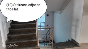 Staircase in 2 BHK Apartment at Aditya Kaanha Residency, Faizabad Road – for Rent