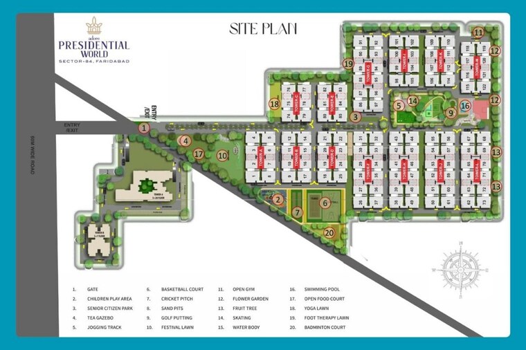 Master Plan, sector 84 4 Bedroom 325 Sq.Yd. Builder Floor In Sector 84 Faridabad 9691796