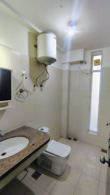 Bathroom in 3 BHK Apartment at Spaze Privy, Sector 72 – for Rent