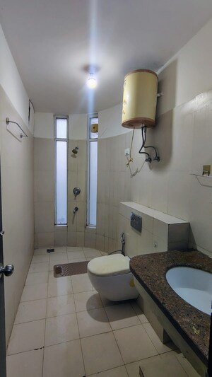 Bathroom in 3 BHK Apartment at Spaze Privy, Sector 72 – for Rent