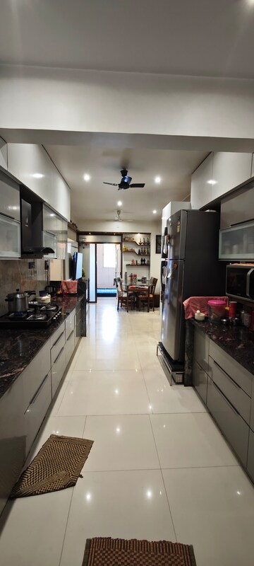 Kitchen in 3 BHK Apartment at The Greater Ganga Panama, Pimple Nilakh – for Sale