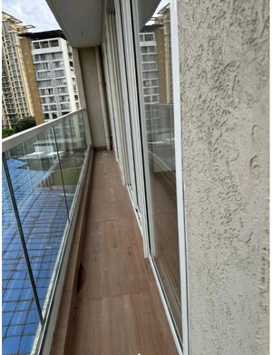 Balcony in 3 BHK Apartment at Indiabulls One Indiabulls, Pokhran Road No Two – for Rent