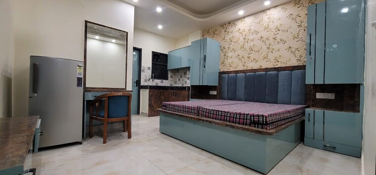Bedroom, sector 24 1 RK 526 Sq.Ft. Builder Floor In Sector 24 Gurgaon 9692444