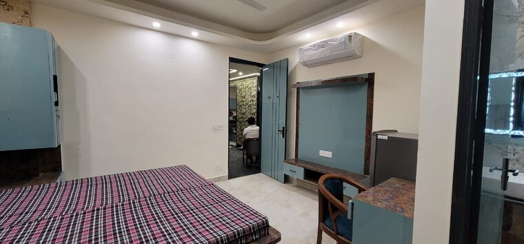 Bedroom, sector 24 1 RK 526 Sq.Ft. Builder Floor In Sector 24 Gurgaon 9692444