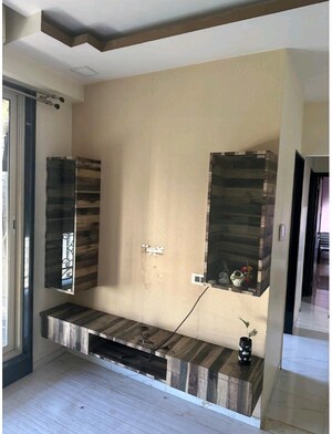 Living Room in 2 BHK Apartment at Larkins Pride Palms, Kolshet Road – for Rent