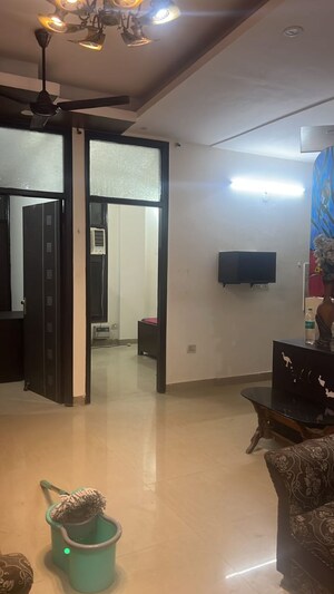 Living Room in 2 BHK Apartment at Mapsko Krishna Apra Gardens, Vaibhav Khand – for Rent