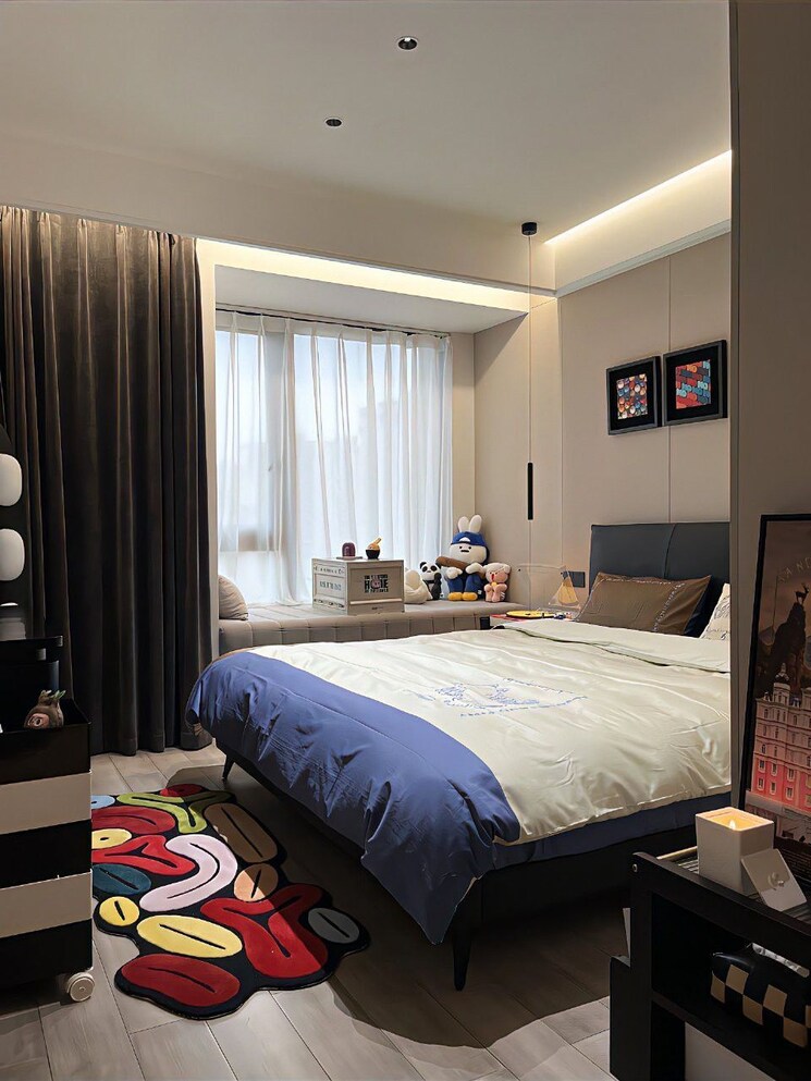 Bedroom, mahagun-mansion-i-and-ii 2 Bedroom 1250 Sq.Ft. Apartment In Vaibhav Khand Ghaziabad 9692424