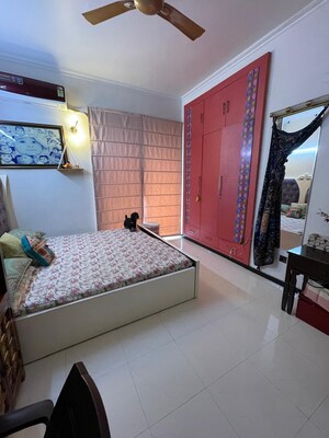 Bedroom in 2 BHK Apartment at Mahagun Mansion I and II, Vaibhav Khand – for Rent