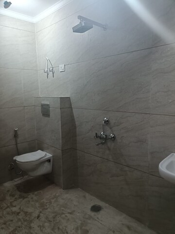 Bathroom in 2 BHK Builder Floor at Chattarpur – for Rent