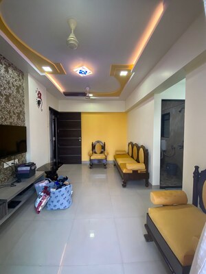 Living Room in 1 BHK Apartment at Vihang Valley Phase 2, Kasarvadavali – for Rent